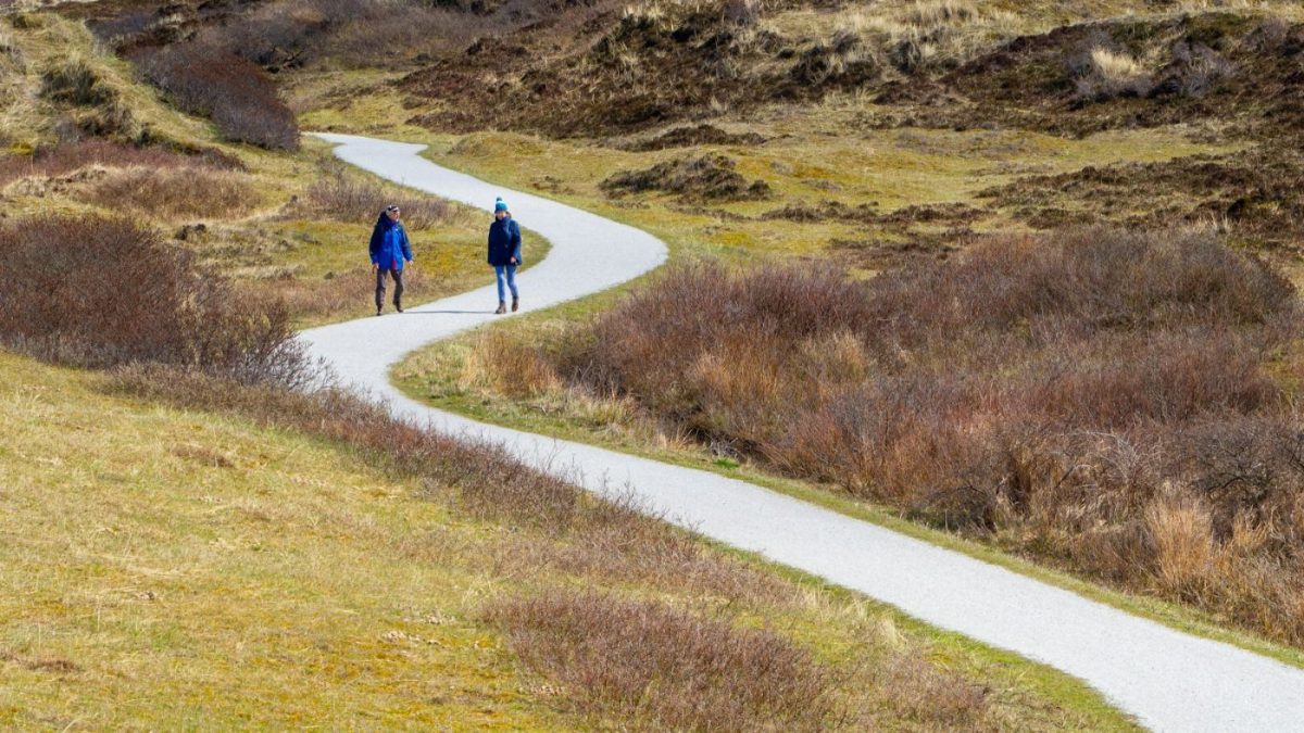 ontspannen wandelen stress