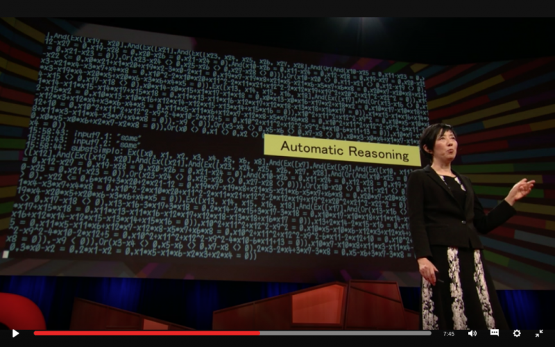 In deze Ted-talk vertelt Noriko Arai over het project Todai waarin een AI-robot het opneemt tegen potentiele studenten in het toelatingsexamen voor Tokyo University, de meest prestigieuze universiteit van Japan.  Zonder ook maar iets te begrijpen van de vragen die worden gesteld weet de robot toch te presteren in de top-20 procent van de studenten. Het succes van de robot werpt belangrijke vragen op over de toekomst van het onderwijs. Hoe kunnen we onze kinderen voorbereiden op een toekomst waarin AI een rol speelt?