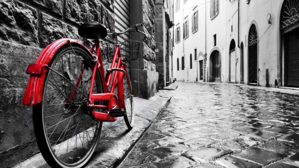 fiets rood