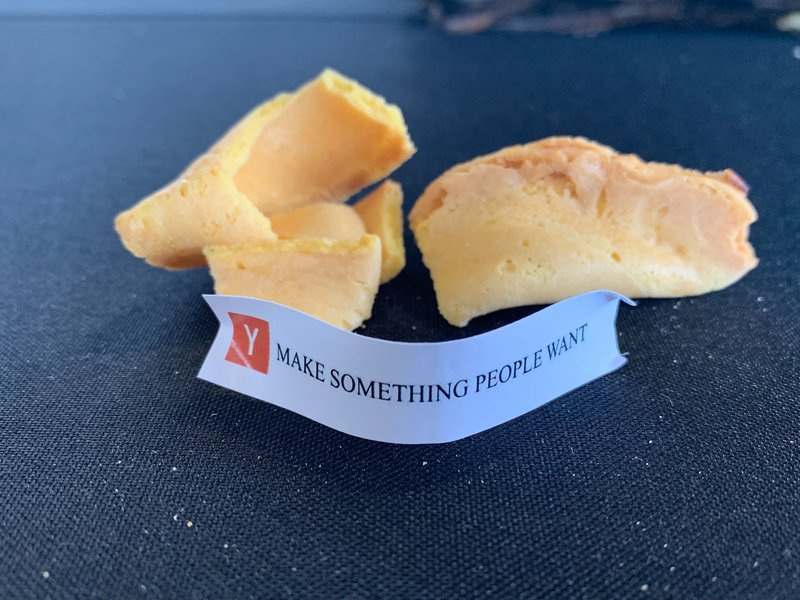 y combinator fortune cookie