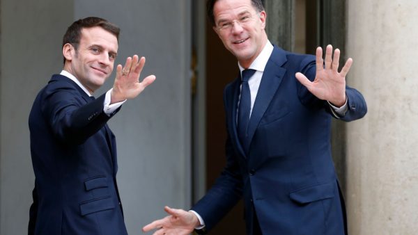 Macron en Mark Rutte