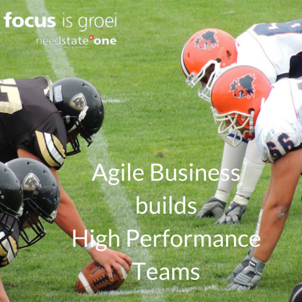 Bouw High Performance teams met Agile Business proces.