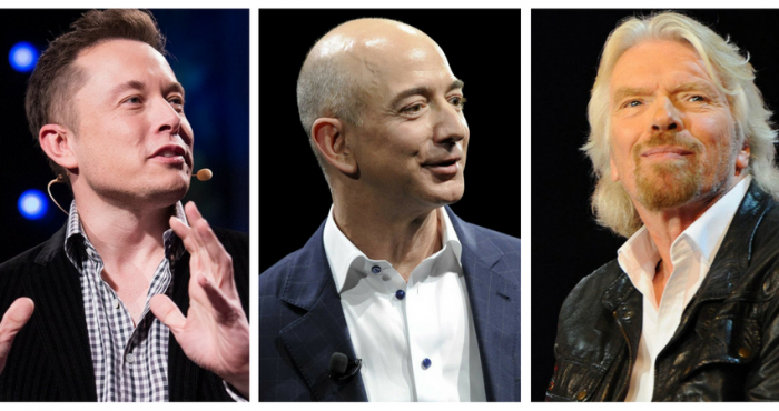 Battle of the billionaires: hoe drie iconische ondernemers in een ruimterace zijn verwikkeld