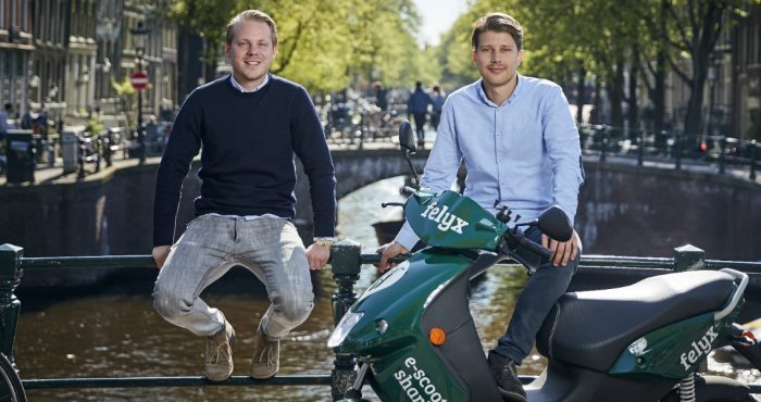 Deelscooter-startup Felyx laat 324 scooters los op Rotterdam, dankzij 3 miljoen euro groeigeld