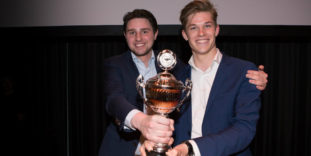 Alexander Wijninga en Charl Haas (Watermelon) beste jonge ondernemers van 2016