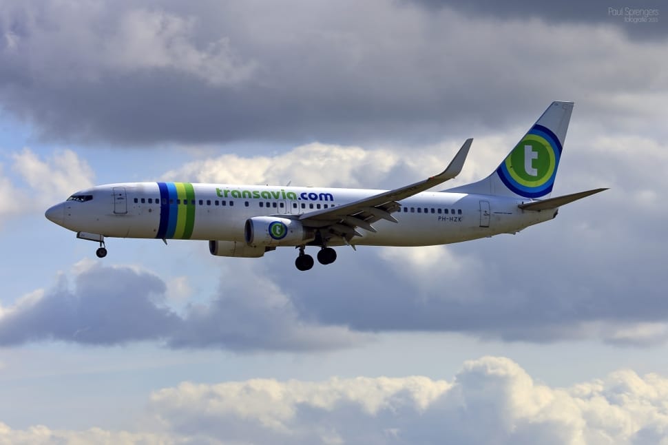 Transavia Vliegtuig door Paul Sprengers
