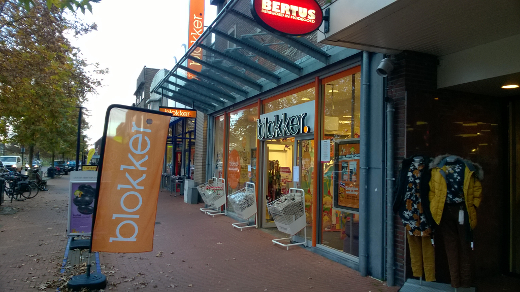 Een Blokker-filiaal in Stadskanaal.