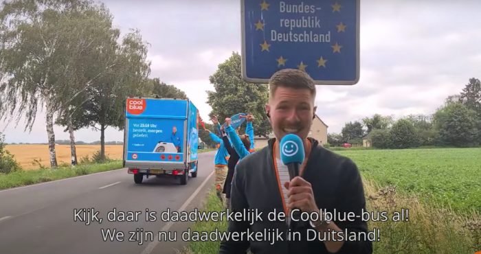 Coolblue stuurt eerste wasmachines naar Deutschland
