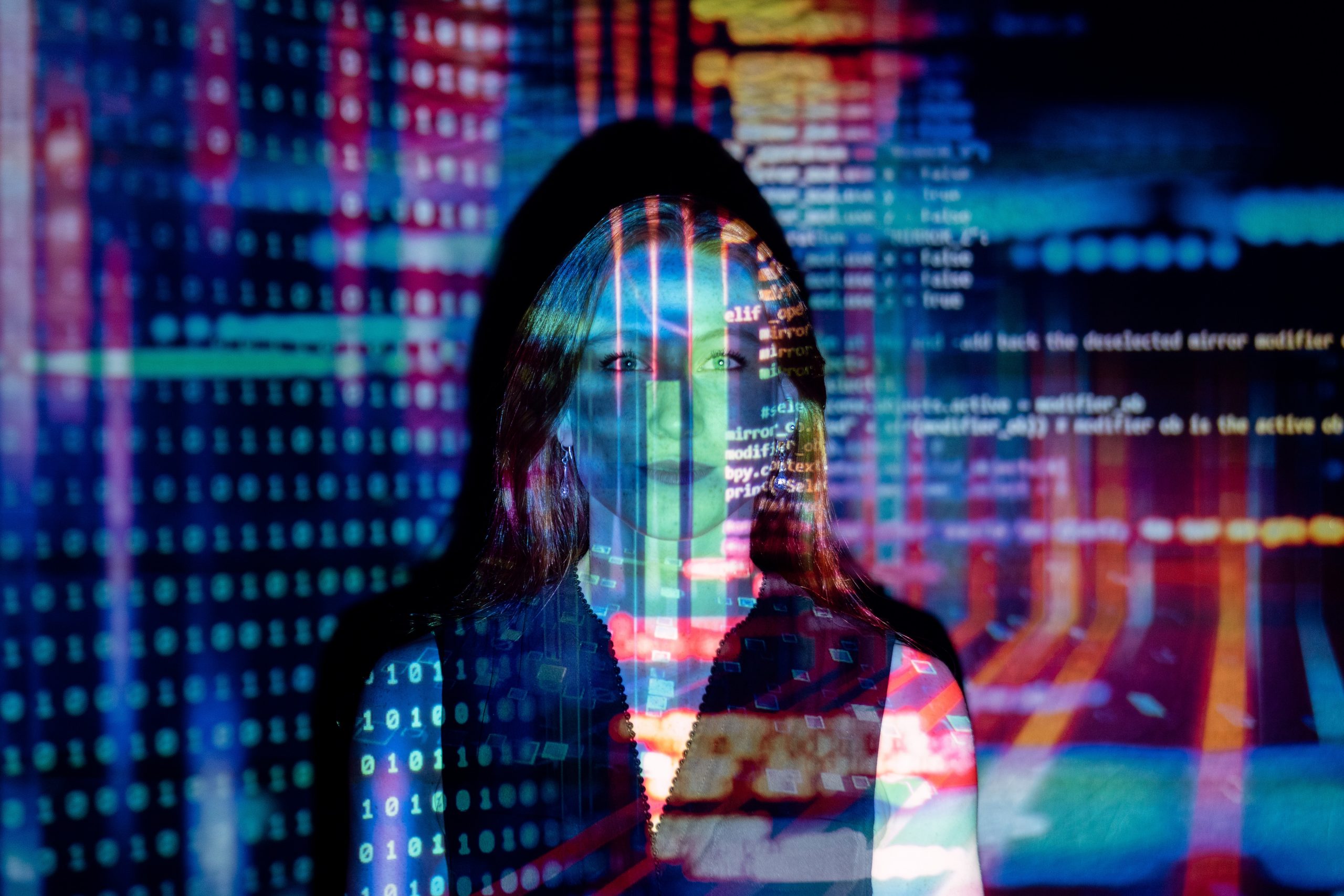 woman tech
