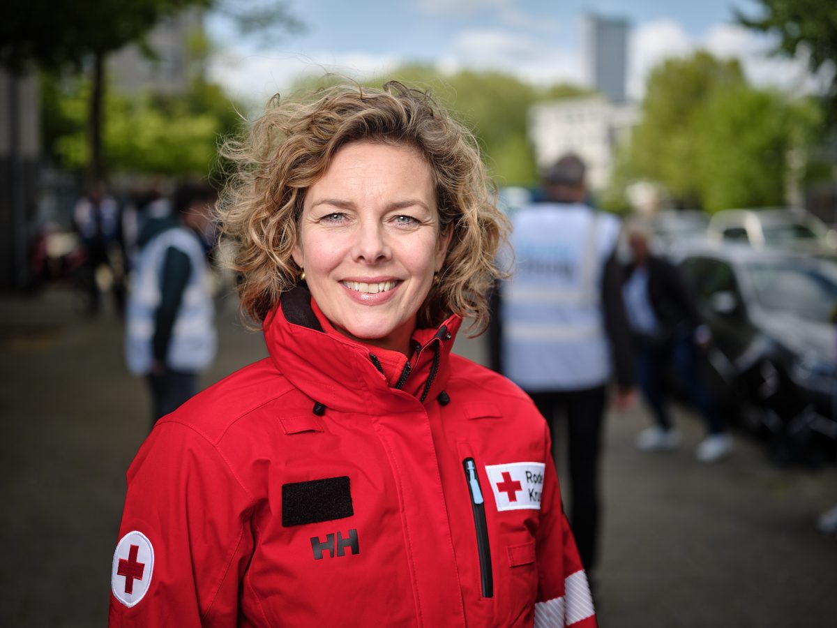 Marieke van Schaik (Rode Kruis): ‘We moeten deze energie vasthouden’