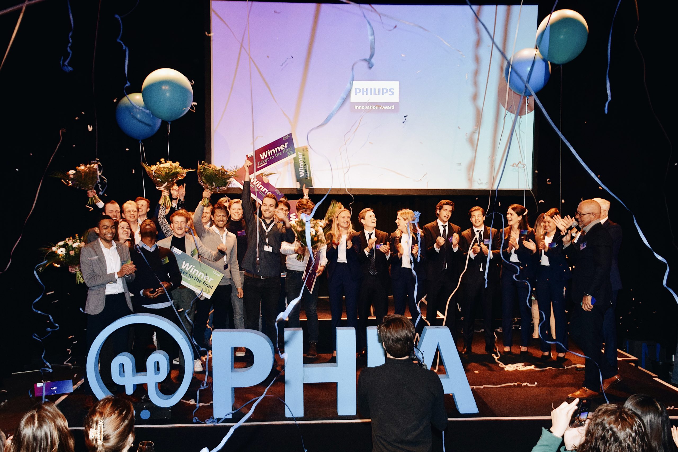 De Philips Innovation Awards, een bedrijvenwedstrijd waar de mooiste ideeën van Nederland worden gepresenteerd.