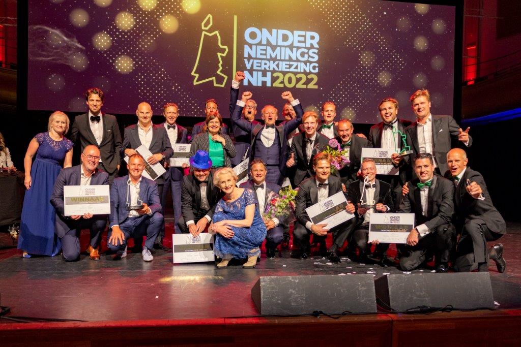 Ondernemingsverkiezing Noord Holland winnaars 2022 OVNH