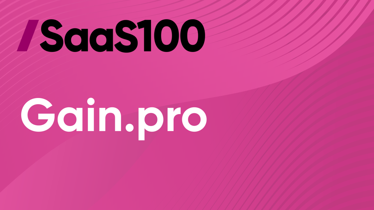 SaaS100 van 2022 Gain.pro