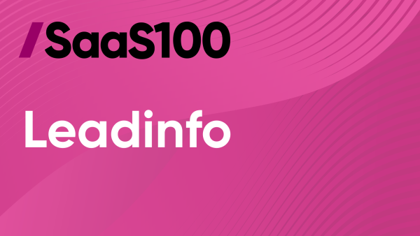 SaaS100 van 2022 Leadinfo