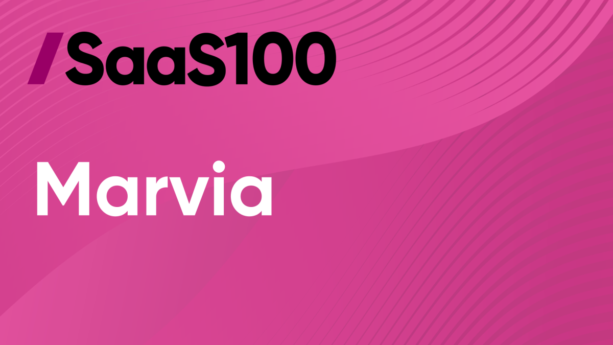 SaaS100 van 2022 Marvia