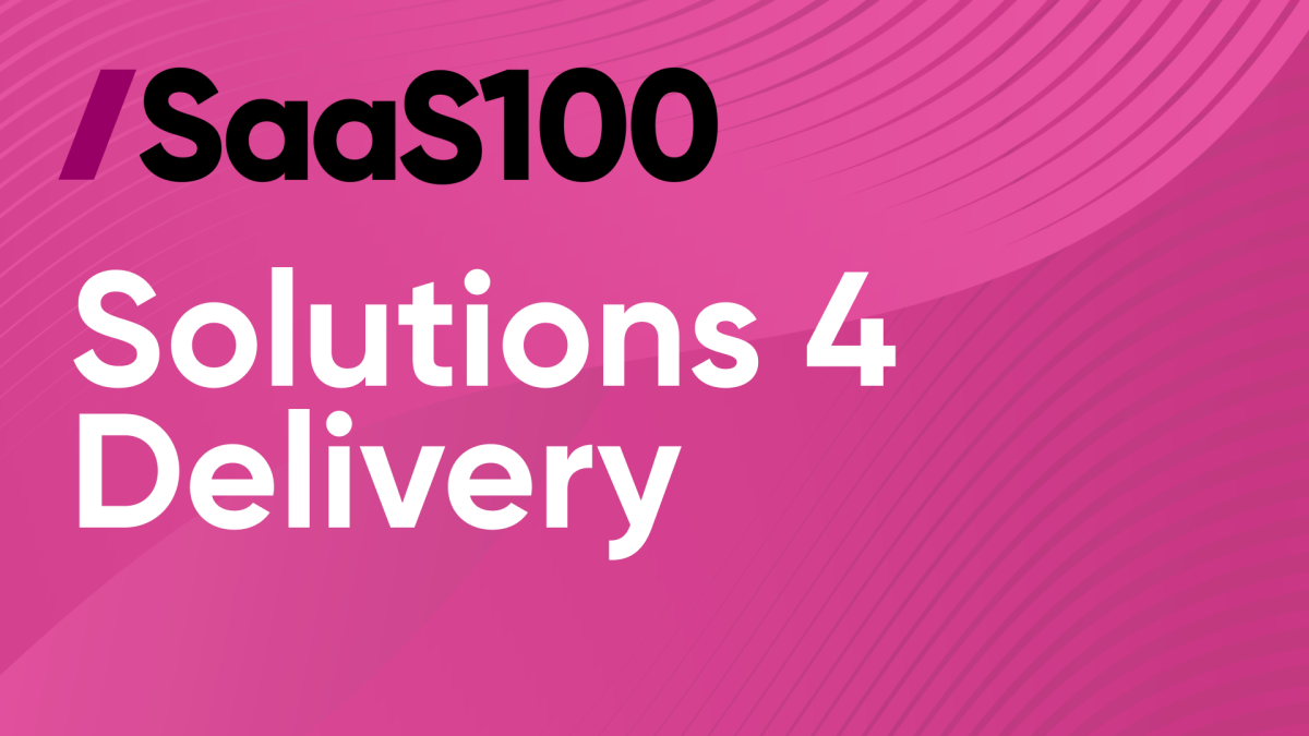SaaS100 van 2022 Solutions 4 Delivery