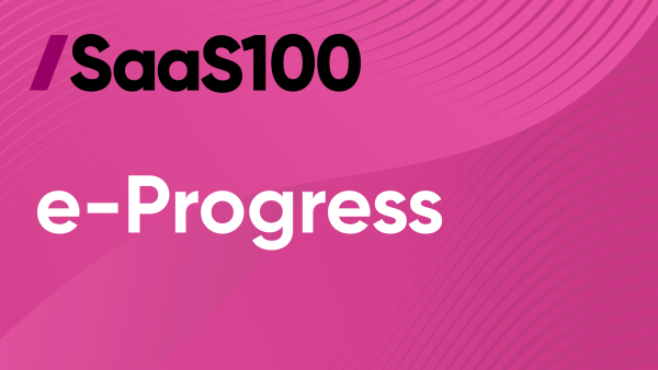 SaaS100 van 2022 e-Progress