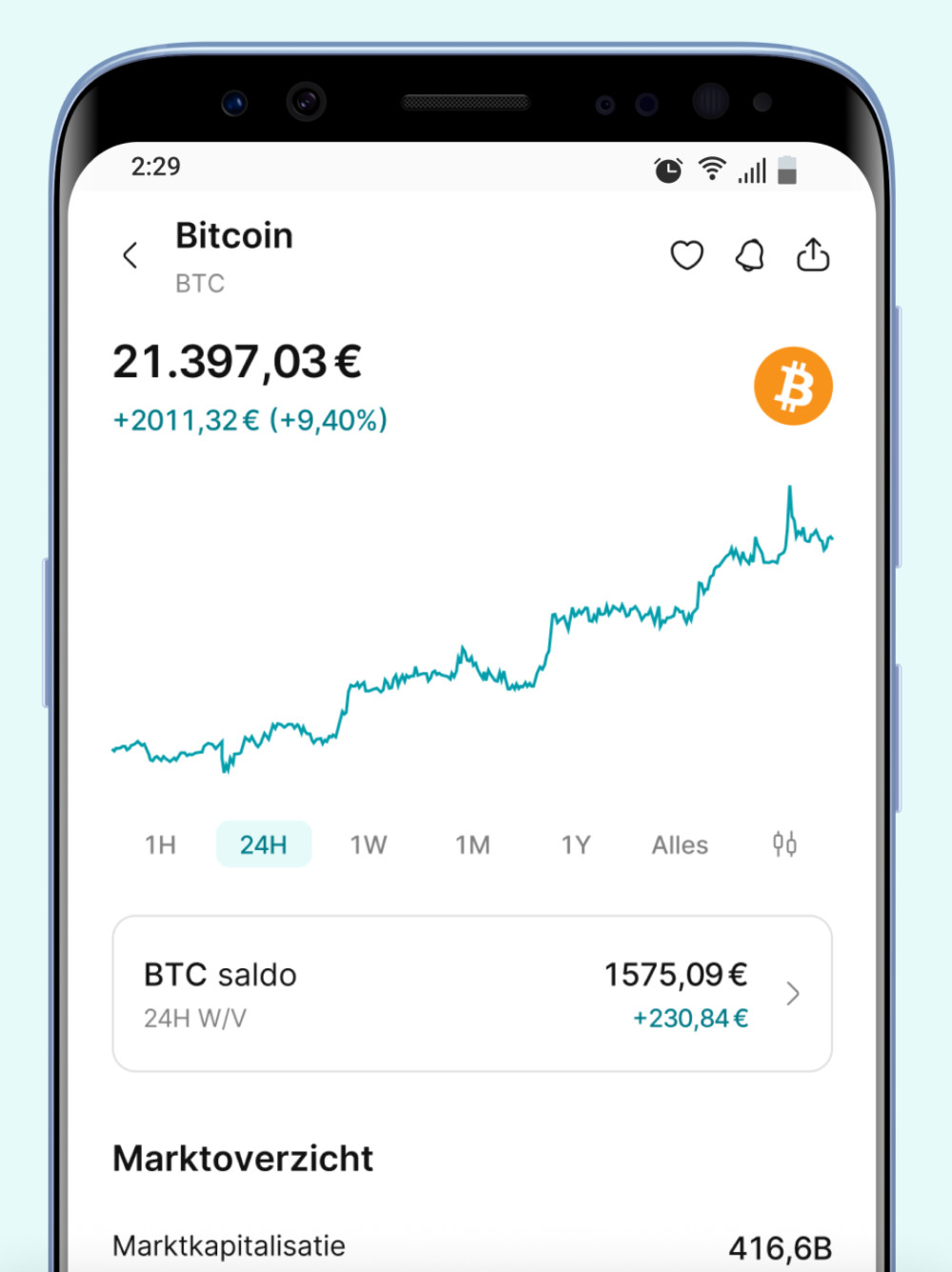 finst crypto broker android