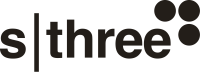 SThree Logo black