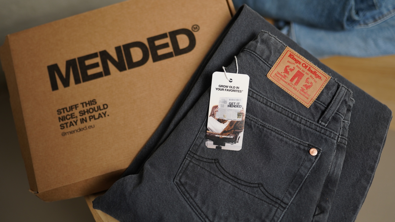 Mended Mud Jeans