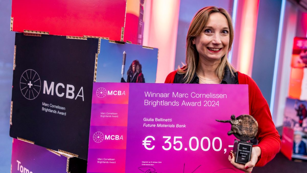 giulia bellinetti marc cornelissen brightlands award 2024