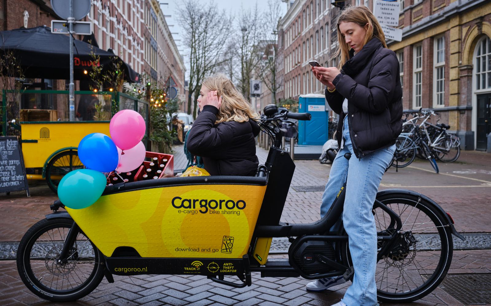 cargoroo deelbakfiets huren