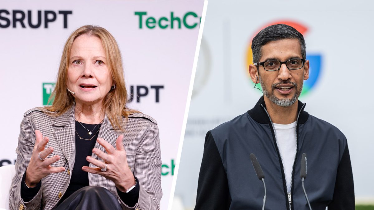 mary barra sundar pichai executive presence