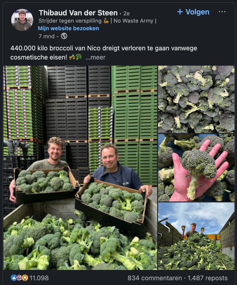 no waste army broccoli redden