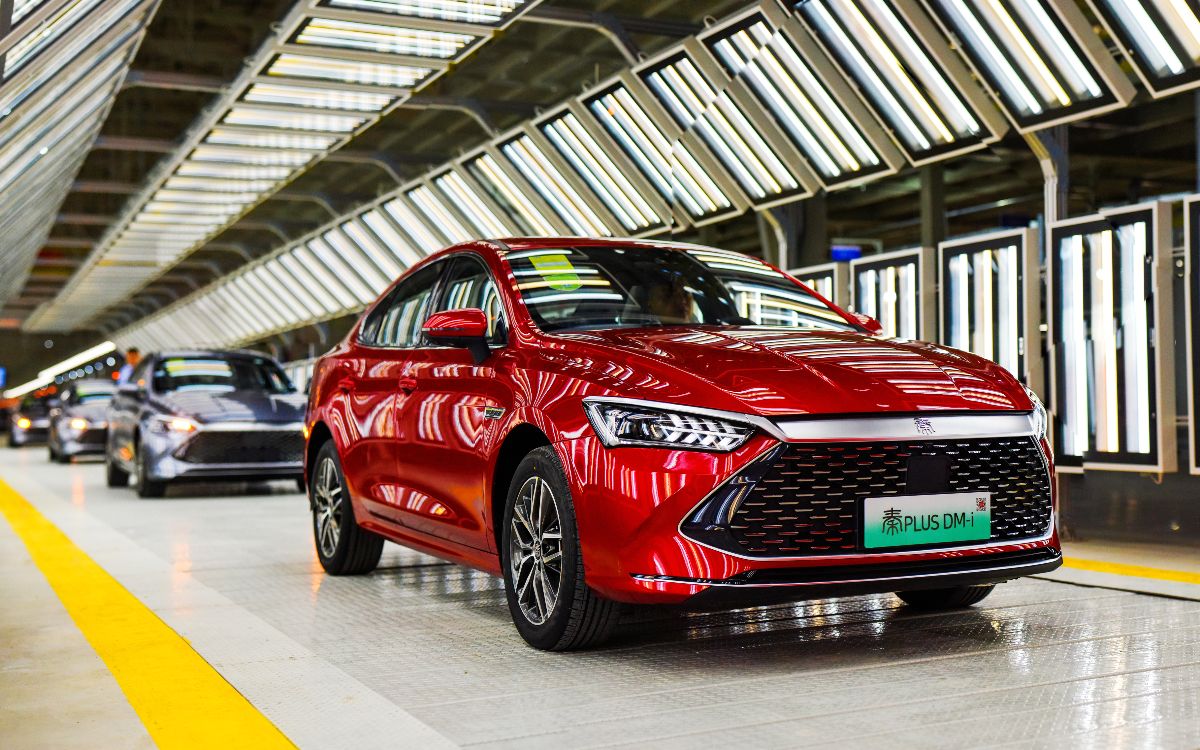 byd elektrische auto china