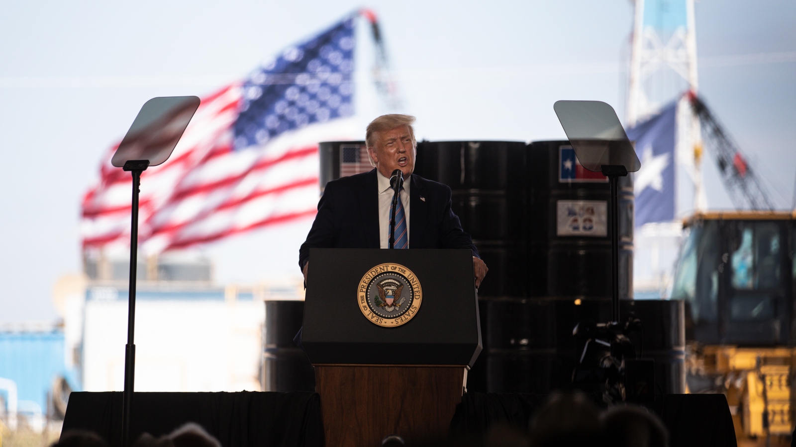 Donald Trump olie
