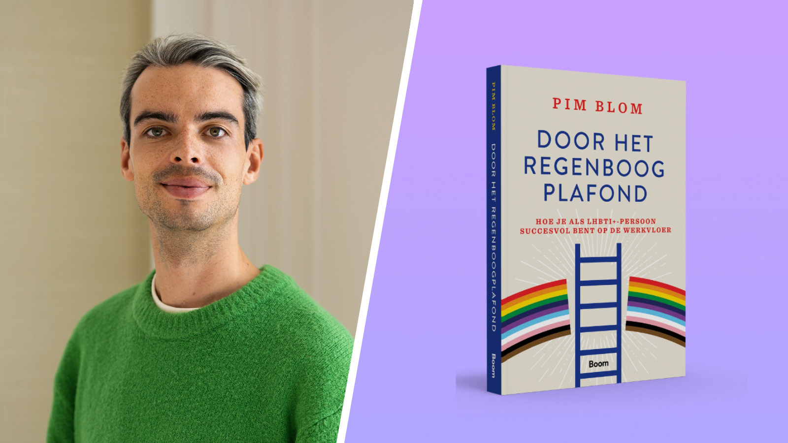 pim blom door het regenboogplafond boek