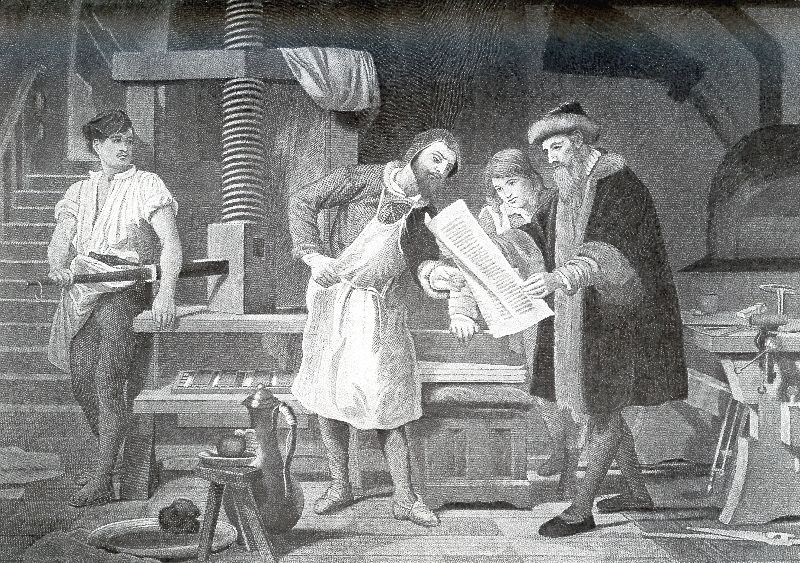 johannes gutenberg johann fust