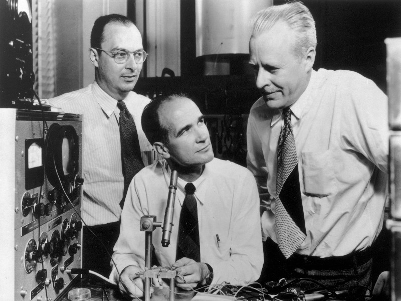 john bardeen william shockley walter brattain transistor
