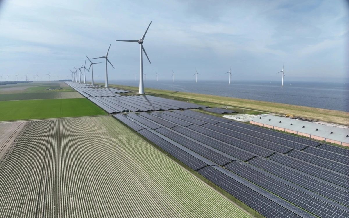 ampyr zonnepark windenergie batterij