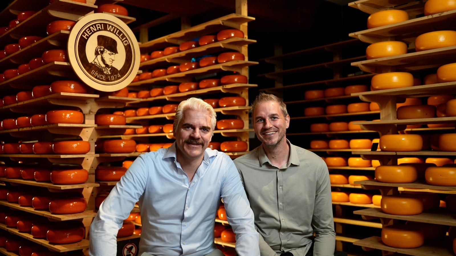 Wiebe en Martin Willig, kaasboerderij Henri Willig