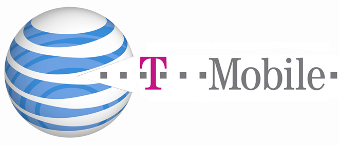 mislukte fisie AT&T T-Mobile