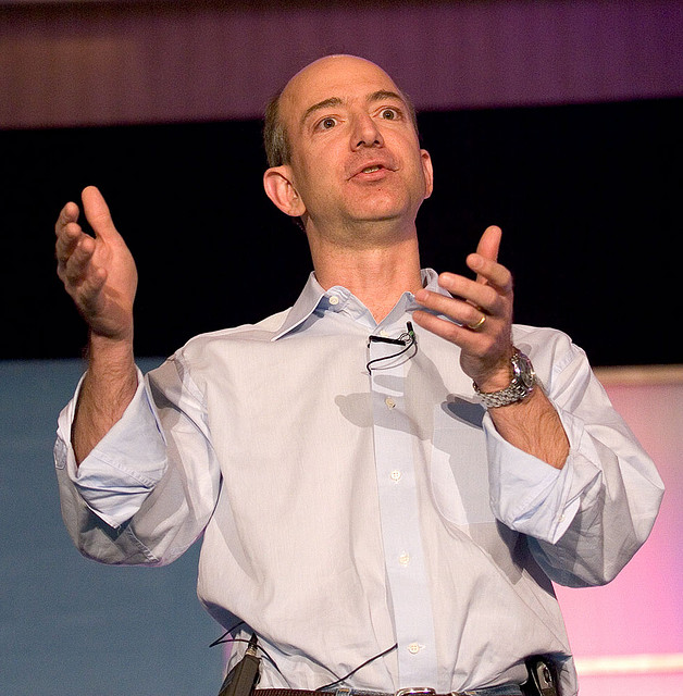 Jeff Bezos, ceo van Amazon.com