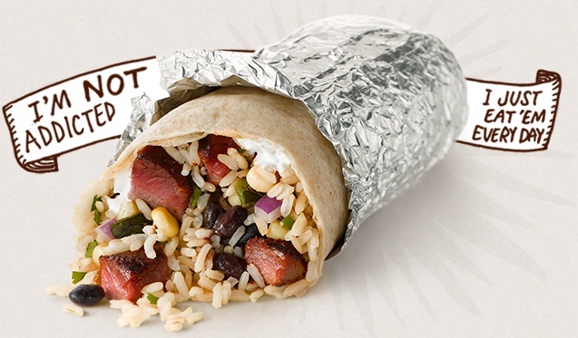De duurzame burrito van Chipotle