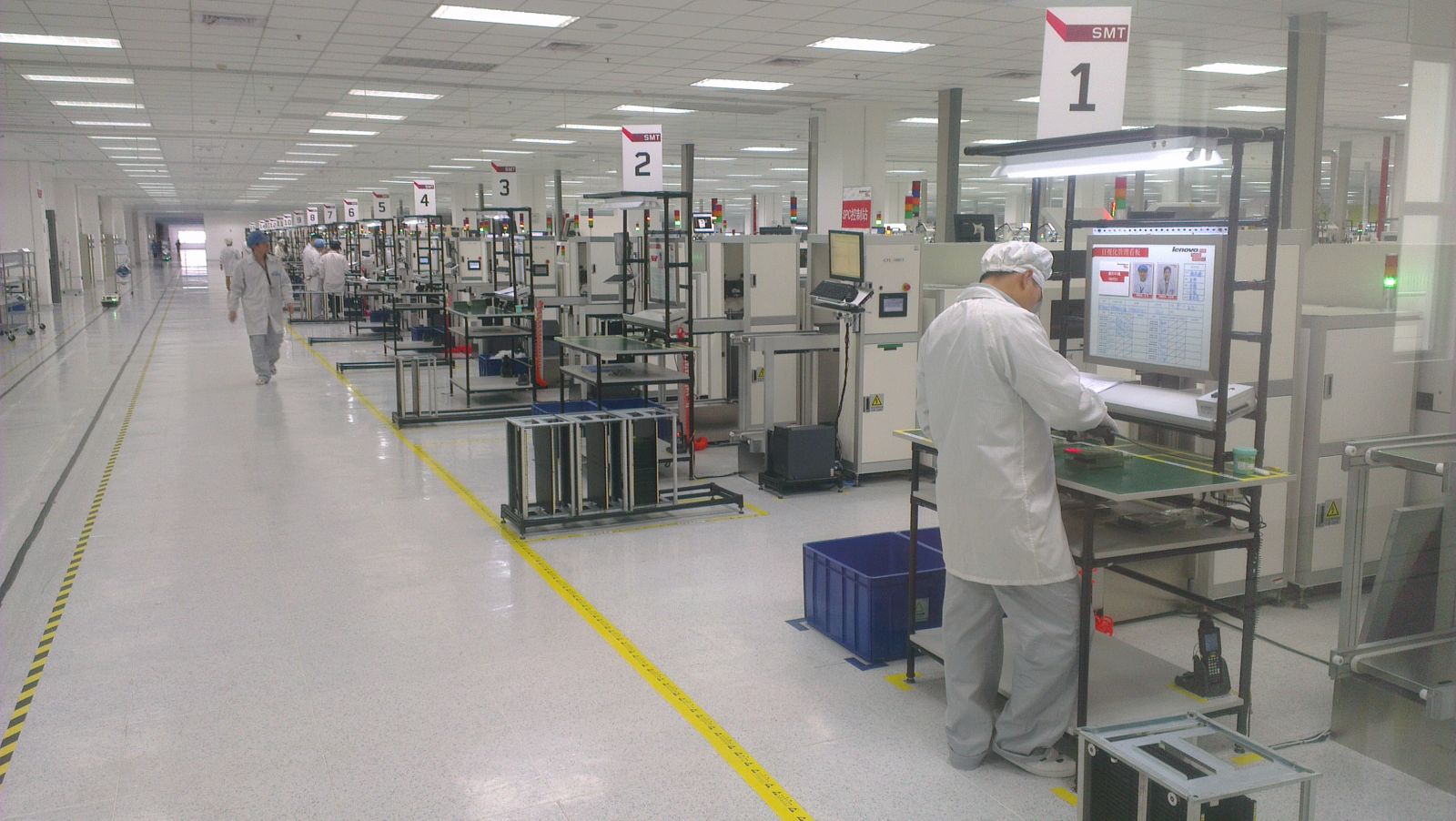 Smartphonefabriek in China